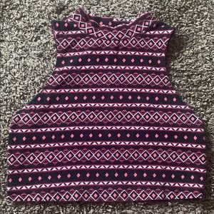 Tribal Charlotte Russe crop top
